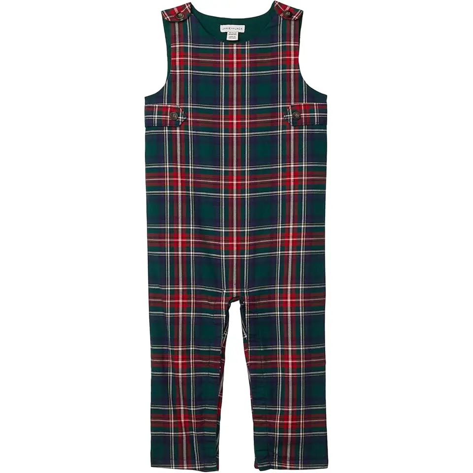 Plaid Overall (Infant)