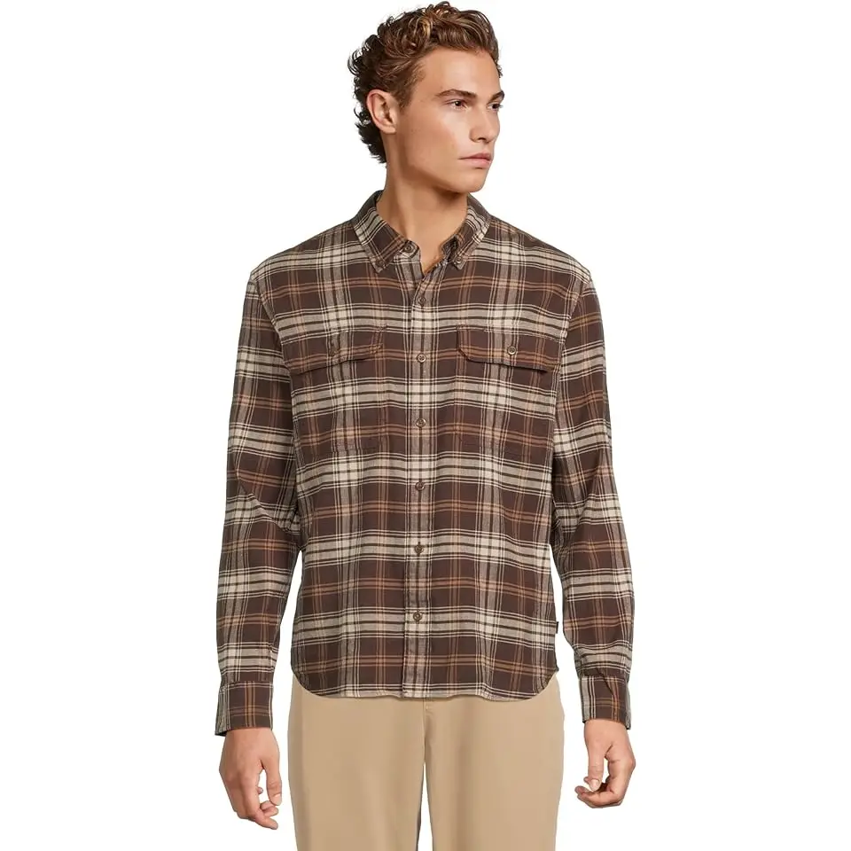 Stonecoast Hemp Shirt Long-sleeve Slightly Fitted Untucked Fit