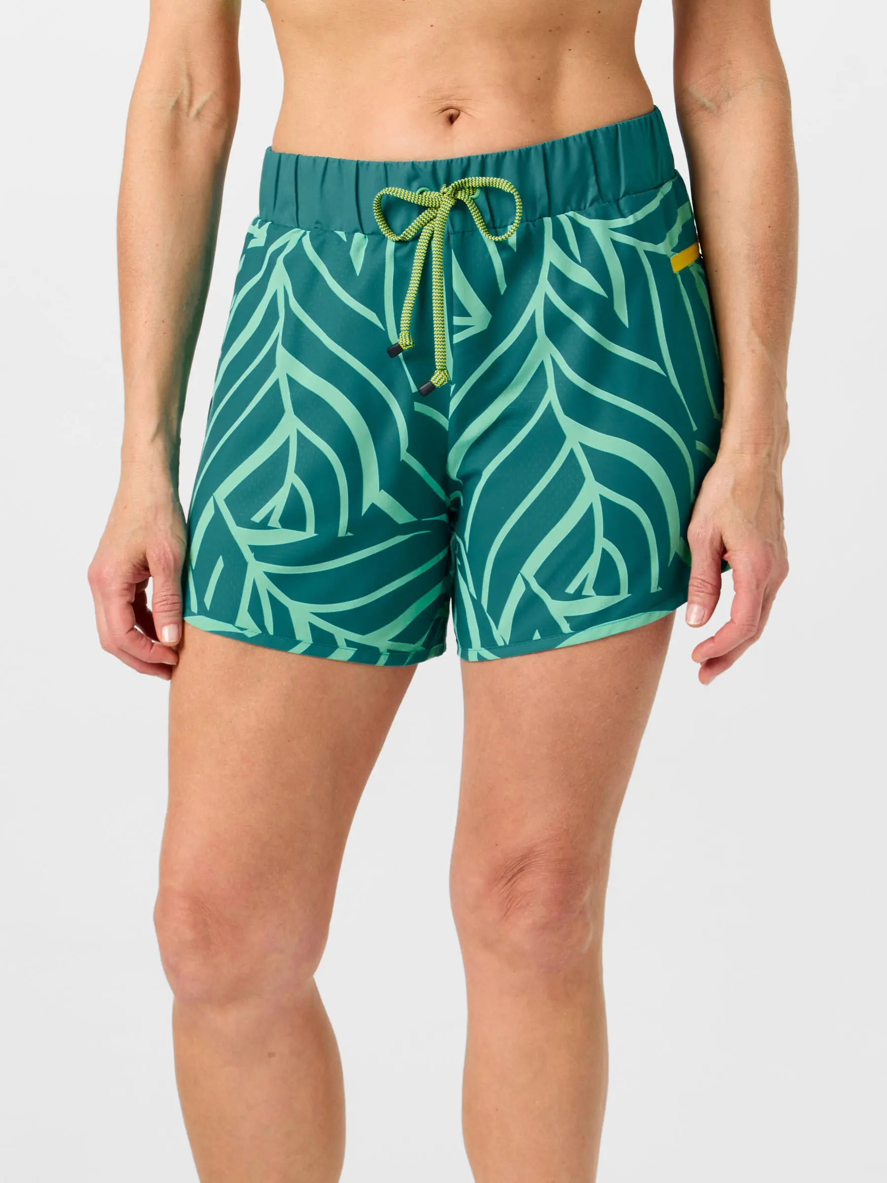 rabbit Women's Surfs Up 4" Short Opal Leaf