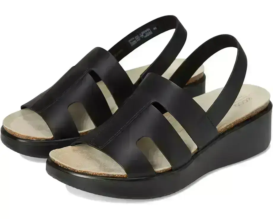 Women's ECCO Flowt Wedge Cork Oasis Sandal