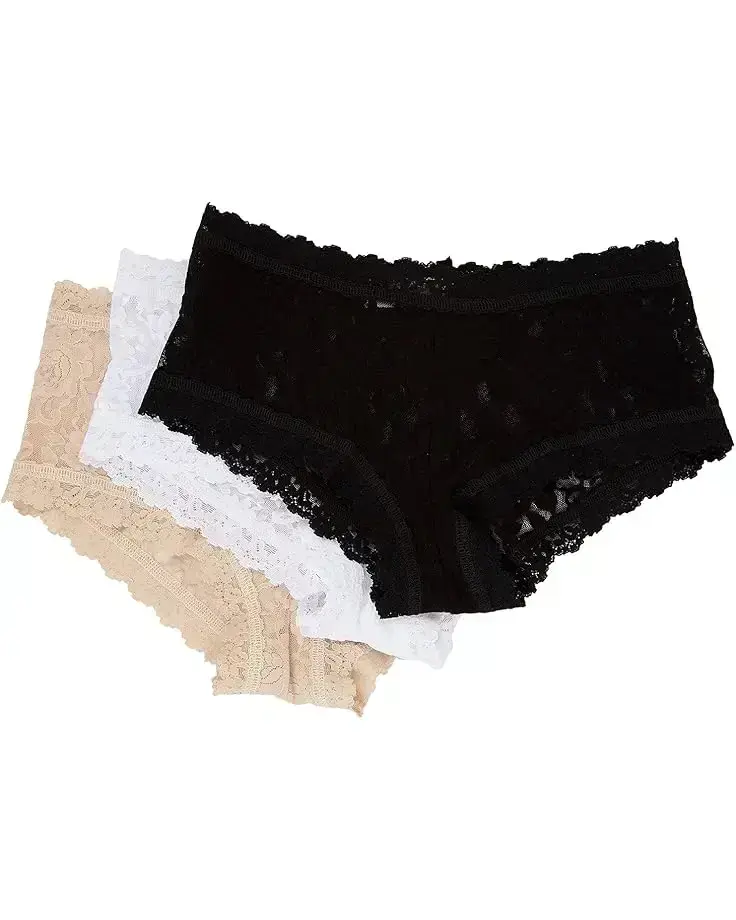 Women's Hanky Panky Signature Lace Boyshorts 3-Pack
