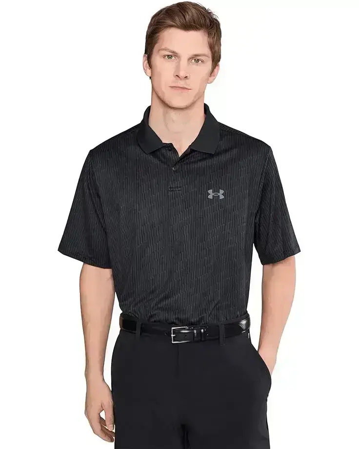 Men's Under Armour Golf Matchplay Printed Golf Polo