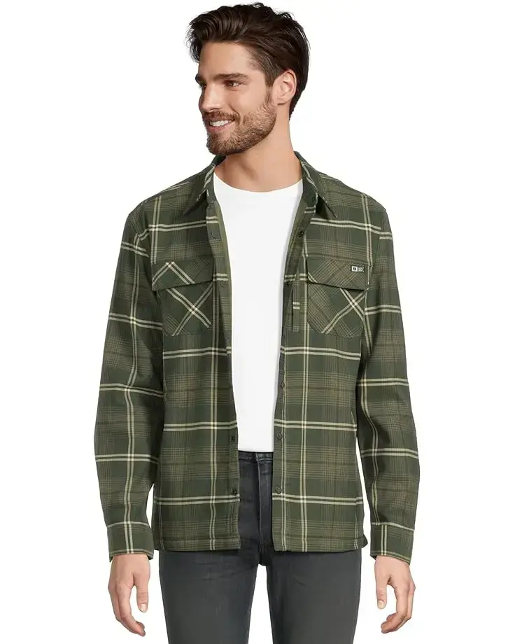 Men's Salty Crew Fathom Long Sleeve Tech Shacket