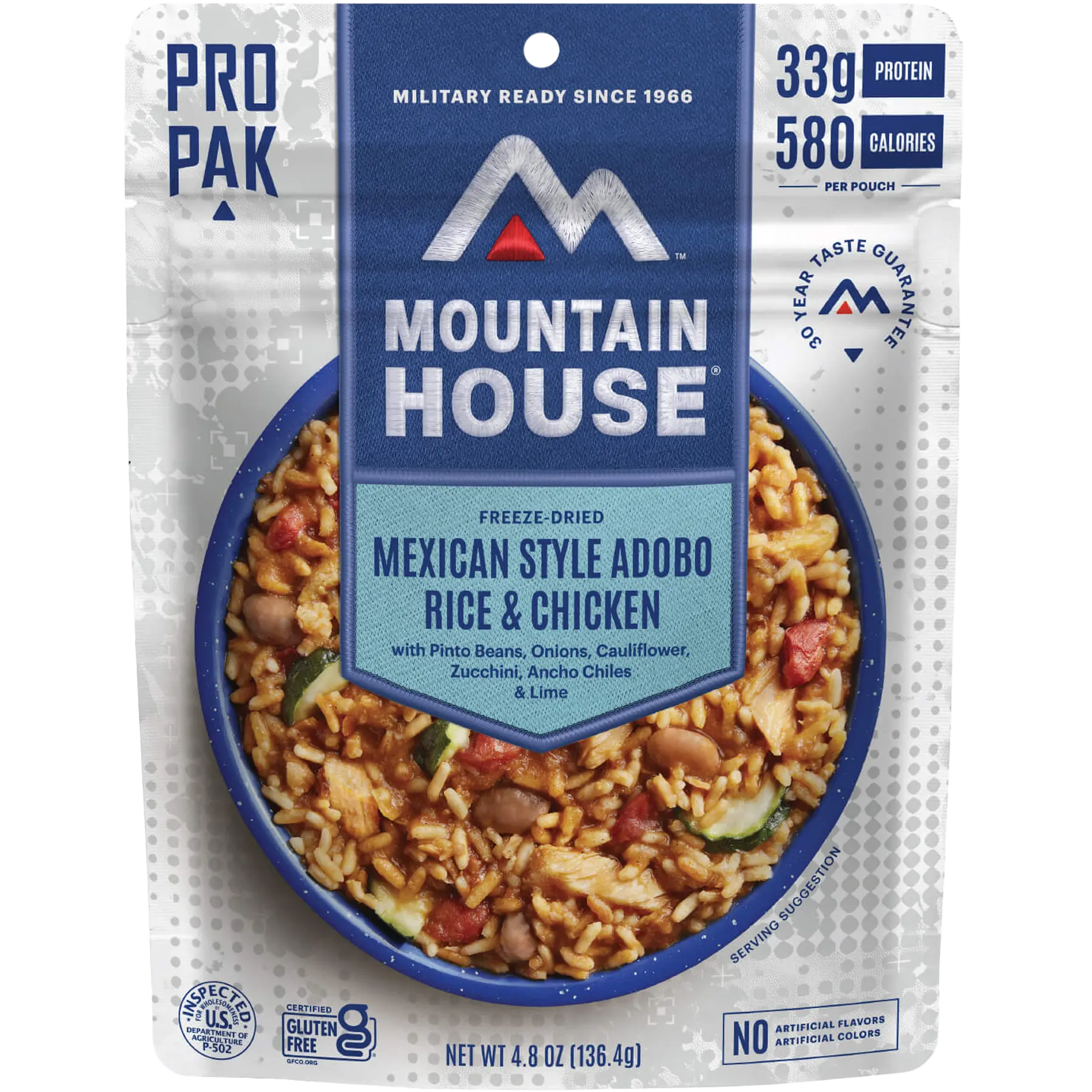 Mexican Style Adobo Rice & Chicken Pro Pak (1 Serving)