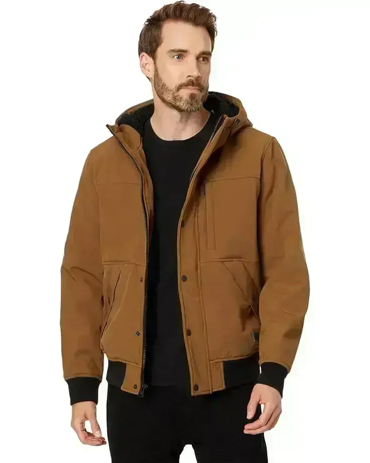 Softshell with Sherpa Lining and Hood