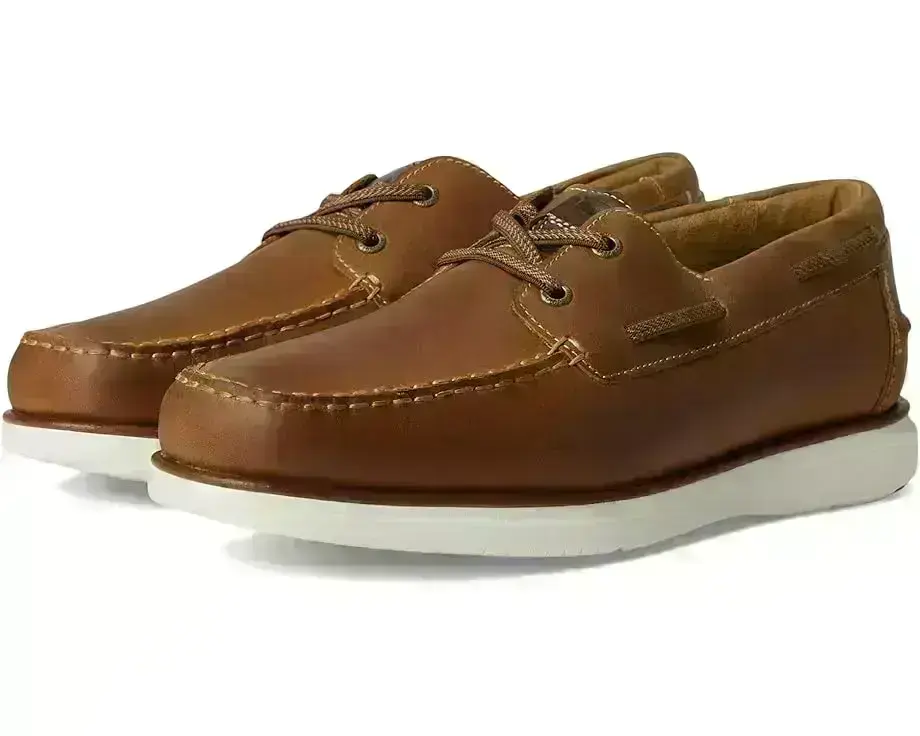 Men's Florsheim Tropics Elastic Lace Moc Toe Boat Shoes