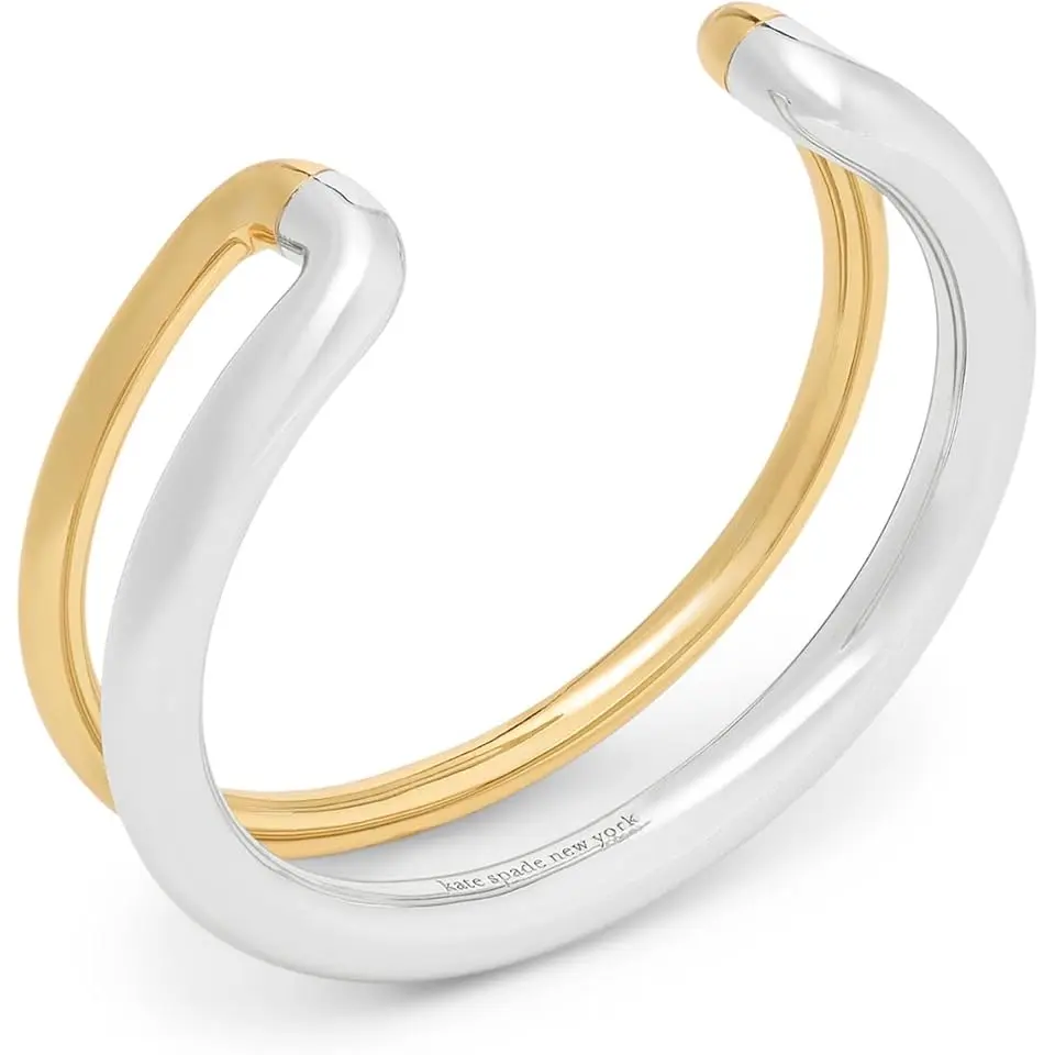 Interlock Cuff Silver