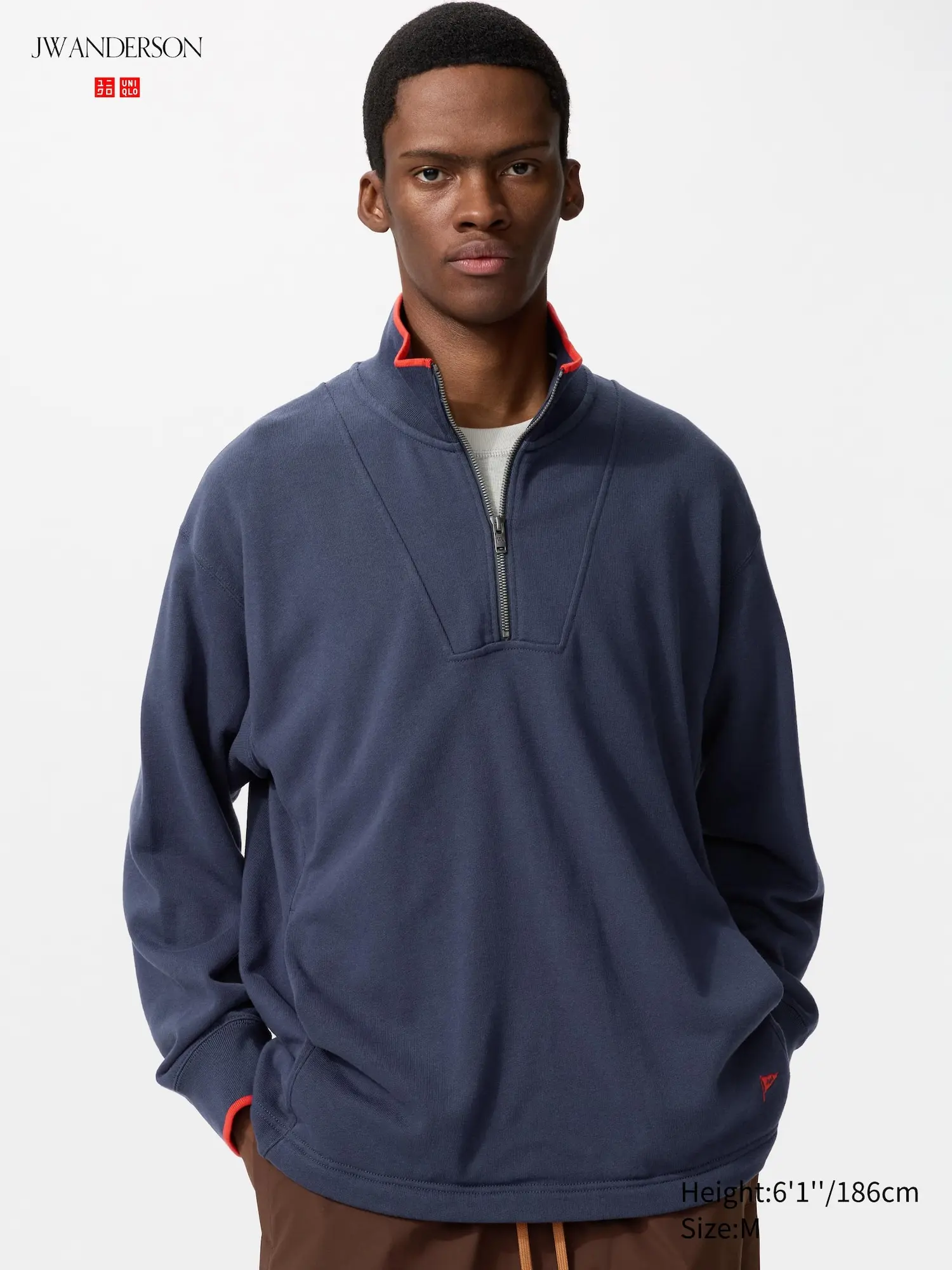 Unisex Sweat Half-Zip Pullover