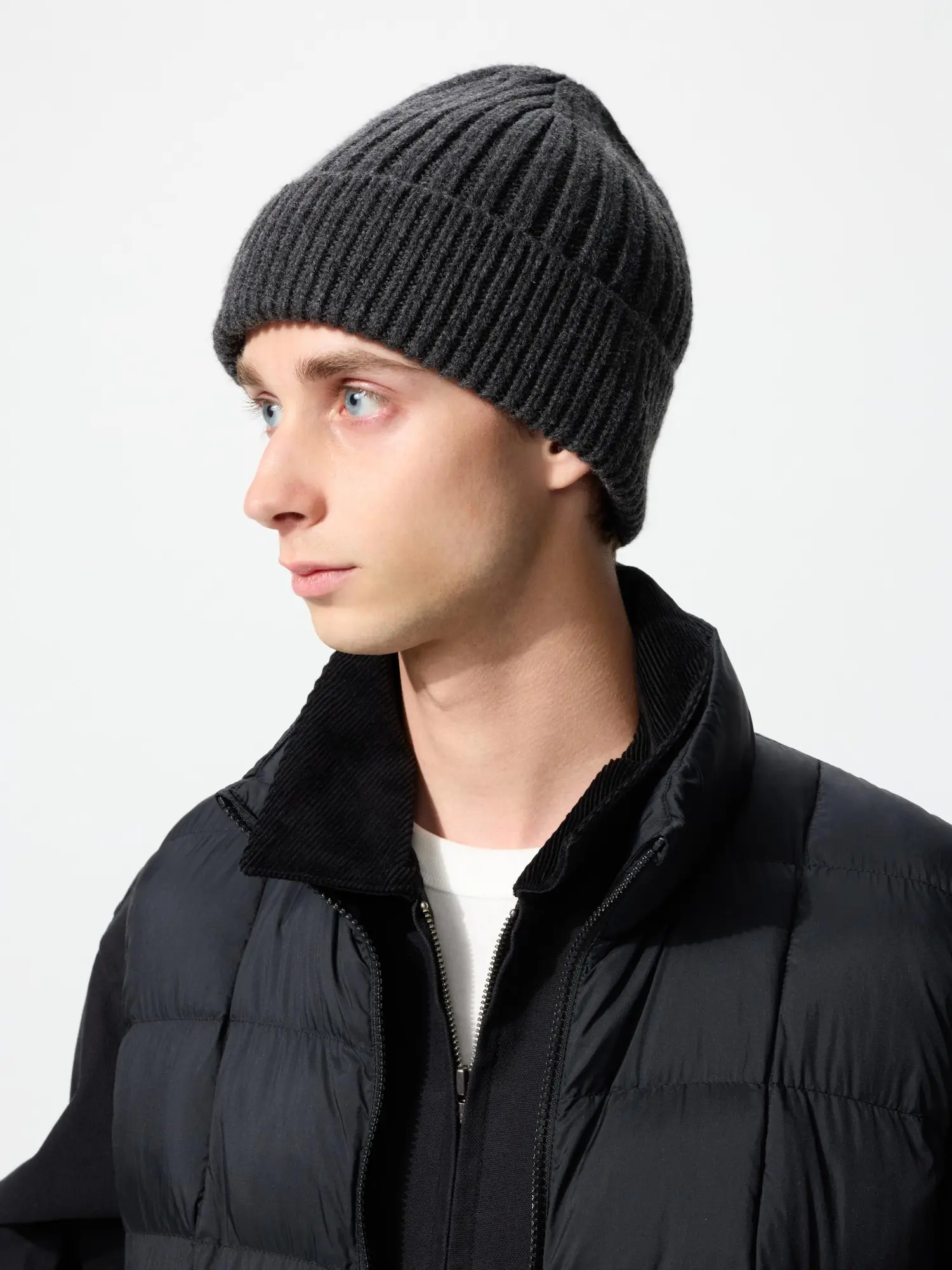 Unisex HEATTECH Ribbed Beanie