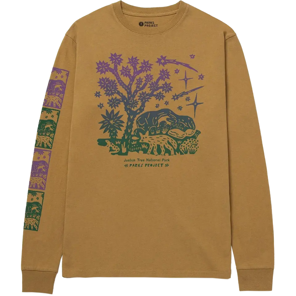 Joshua Tree Woodcut Long Sleeve Tee