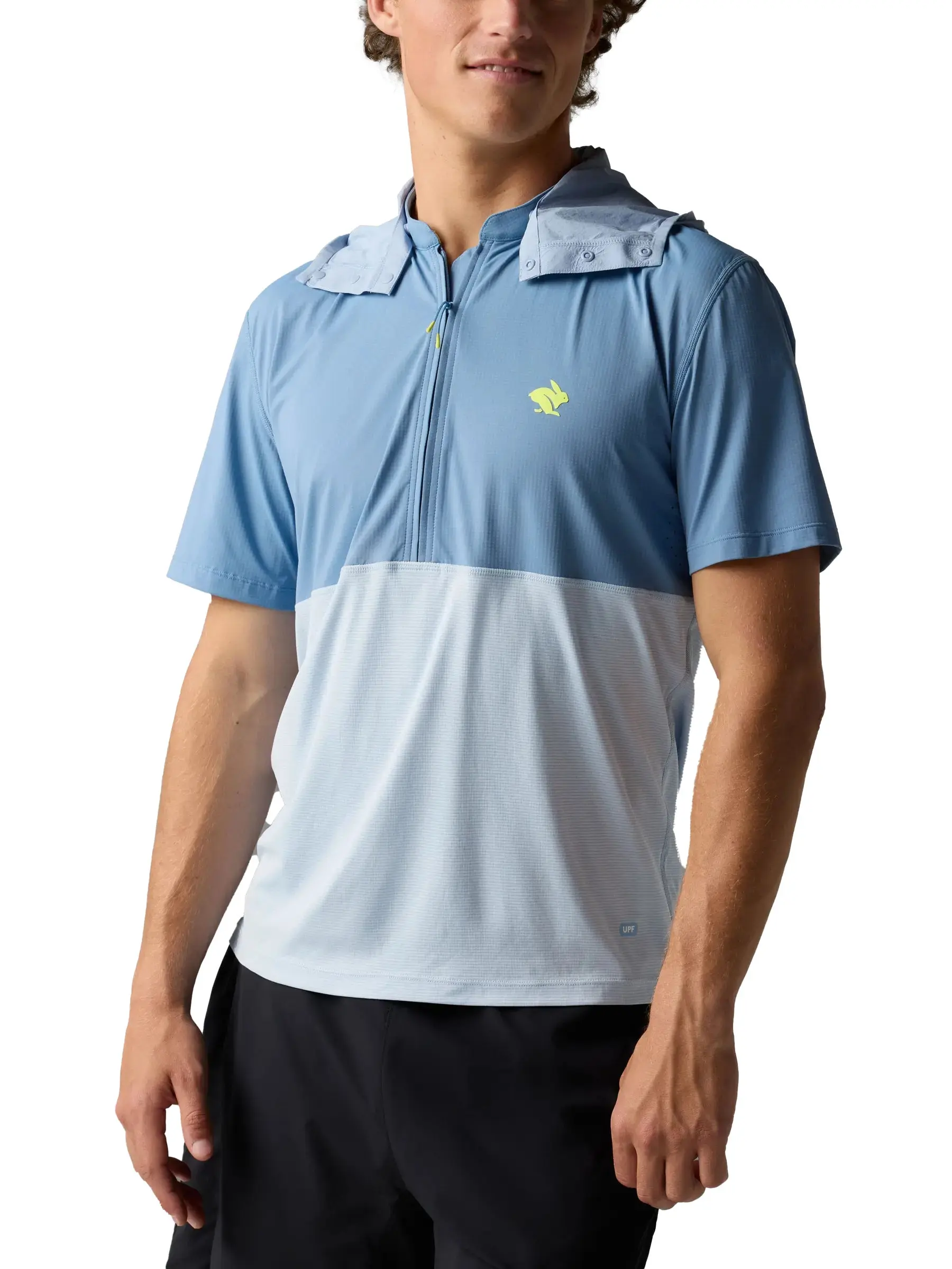 rabbit Men's Sunrunner UPF Hoodie Tee