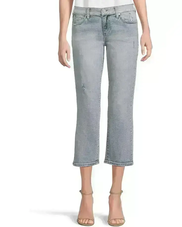 Women's Liverpool Los Angeles Liv Mid Rise Blocked Non-Skinny Skinny Jean 26"