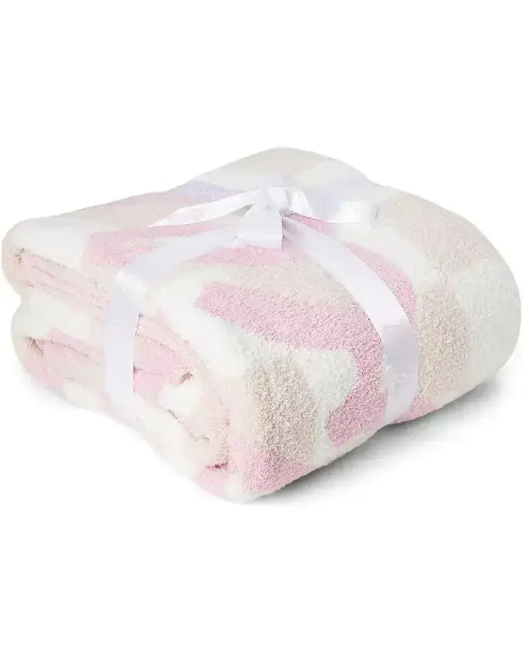 CozyChic® Barbie Checkered Throw