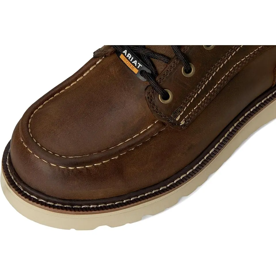 Rebar Wedge Moc Toe 6" Waterproof Work Boots