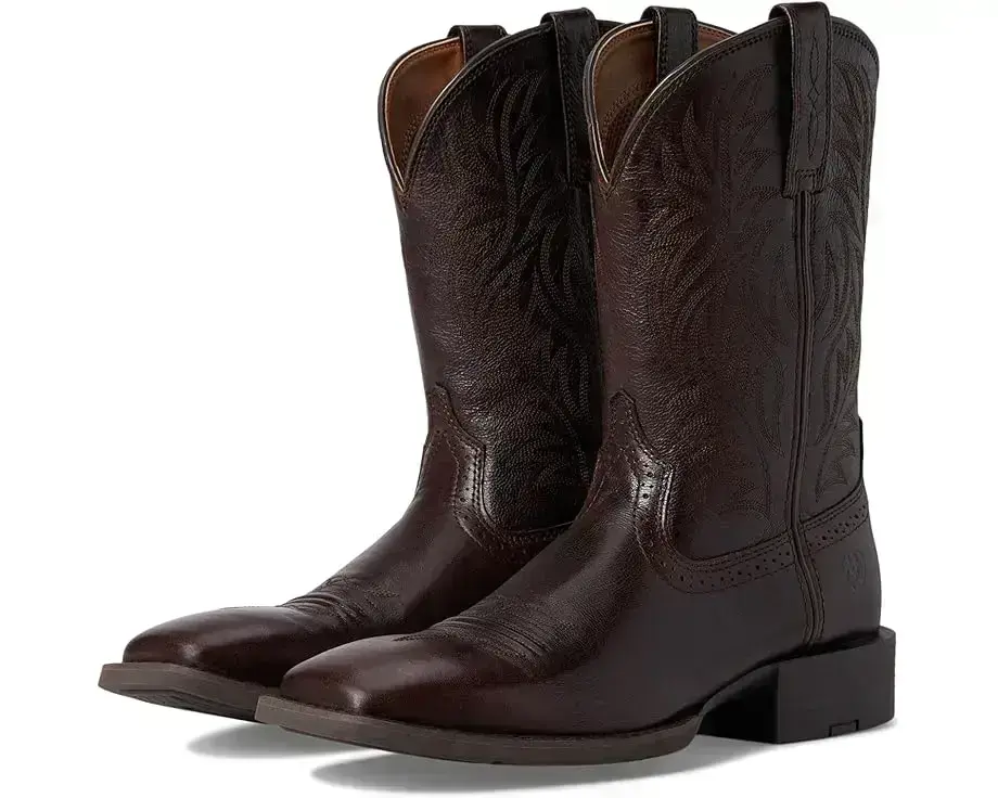 Men's Ariat Sport Wide Square Toe Cowboy Boots