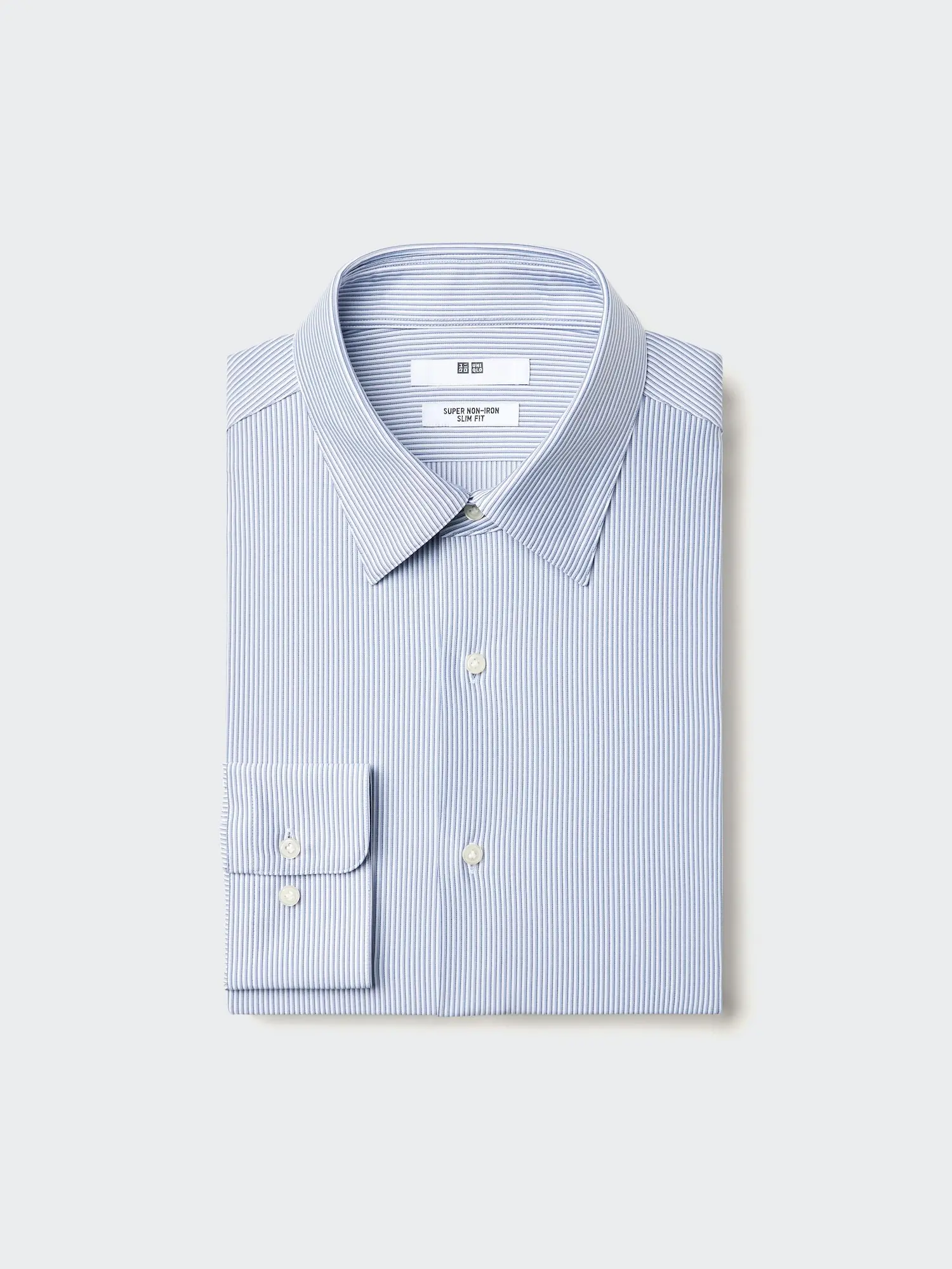 Super Non-Iron Jersey Slim Shirt | Striped