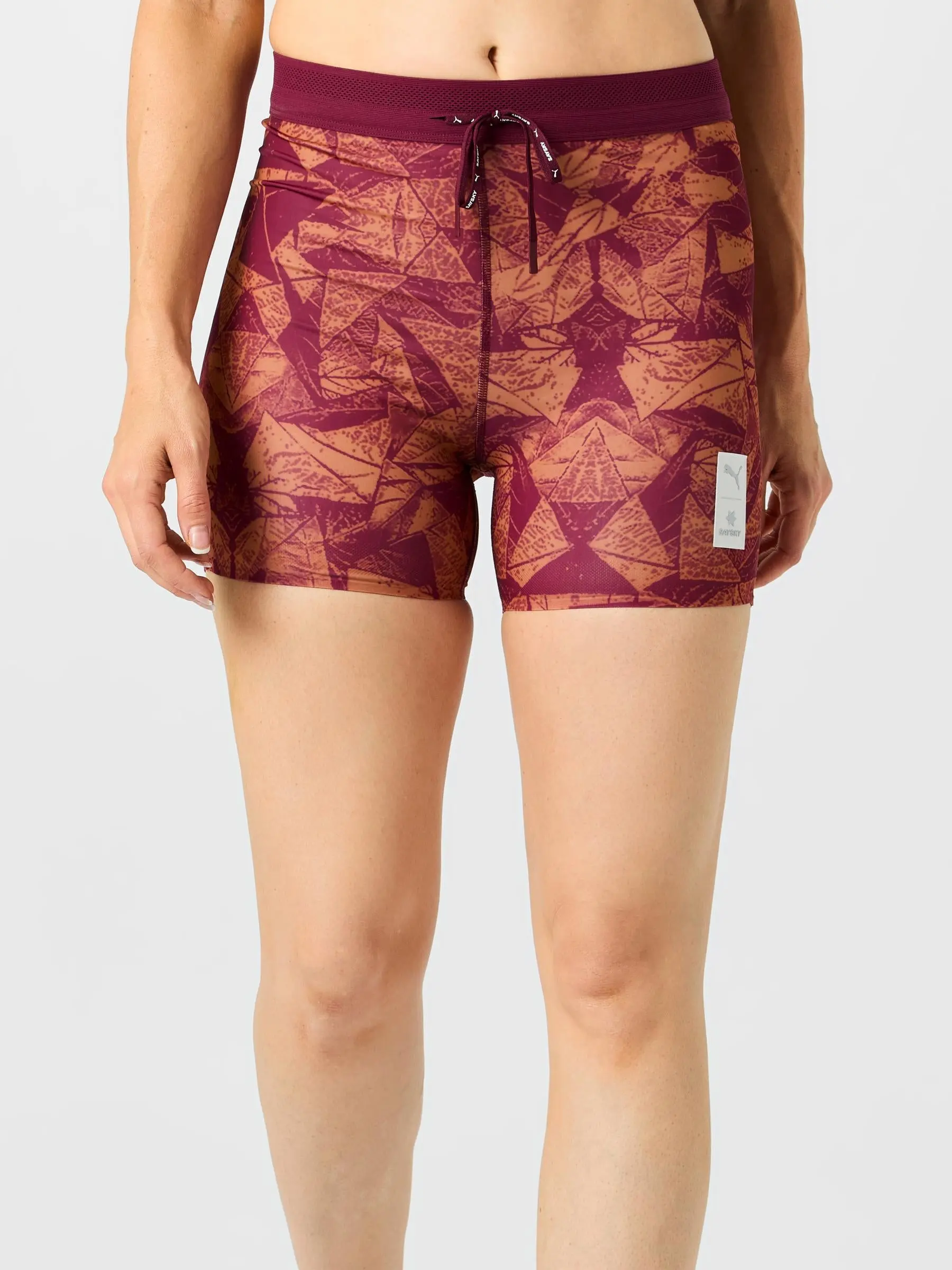 PUMA Women's X Saysky 4" Short Tight AOP