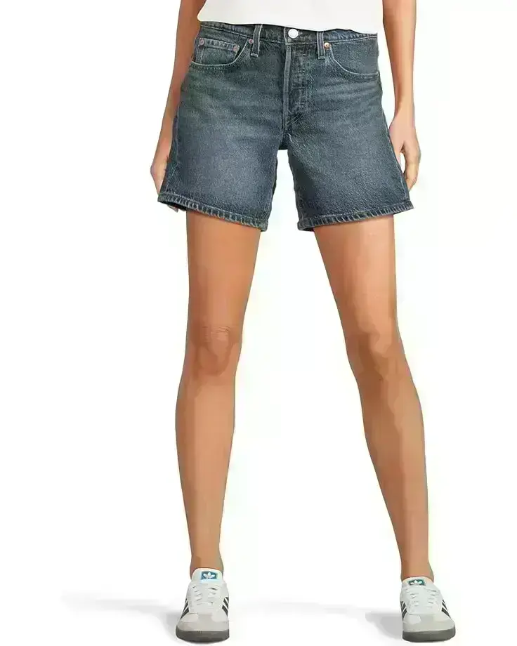 Women's Levi's® Premium 501 Mid Thigh Shorts