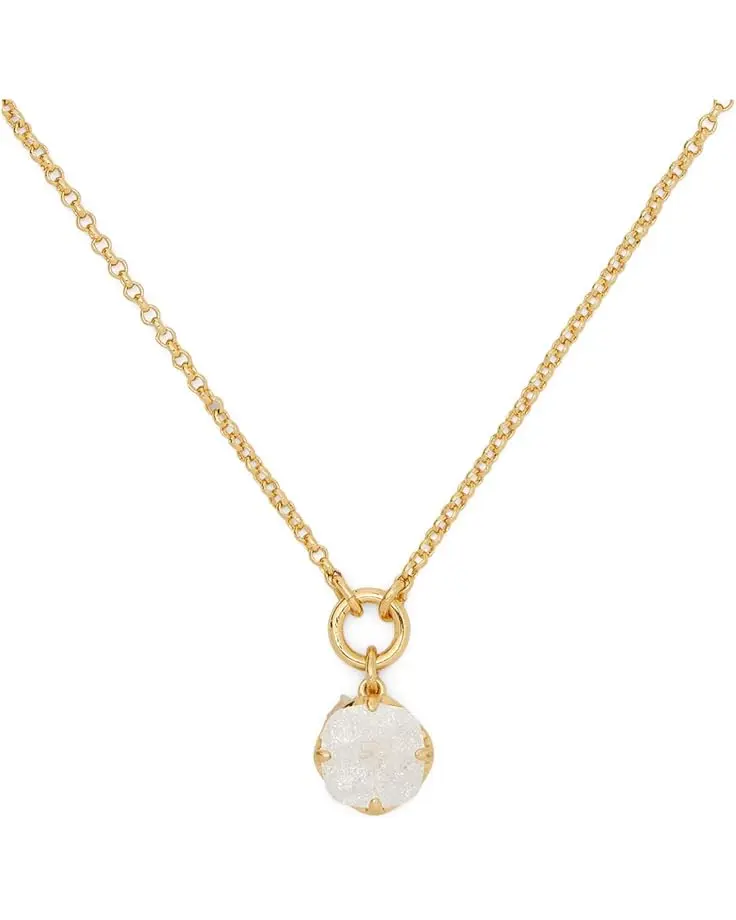 Women's Kate Spade New York 10mm spade flower pendant