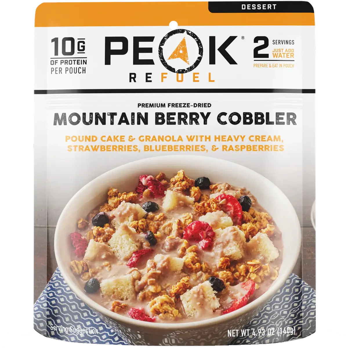 Mountain Berry Cobbler (2 Servings)