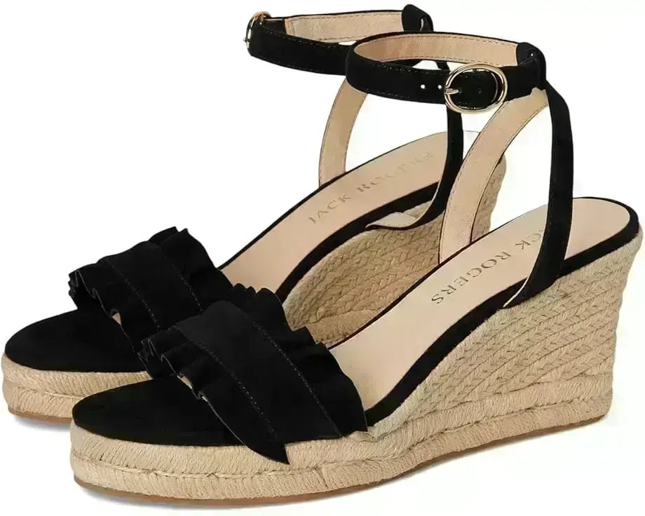 Women's Jack Rogers Rozette Ruffle Wedge