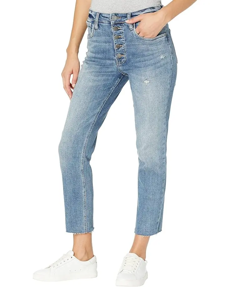 Rachael High Rise Fab Ab Mom Regular Hem