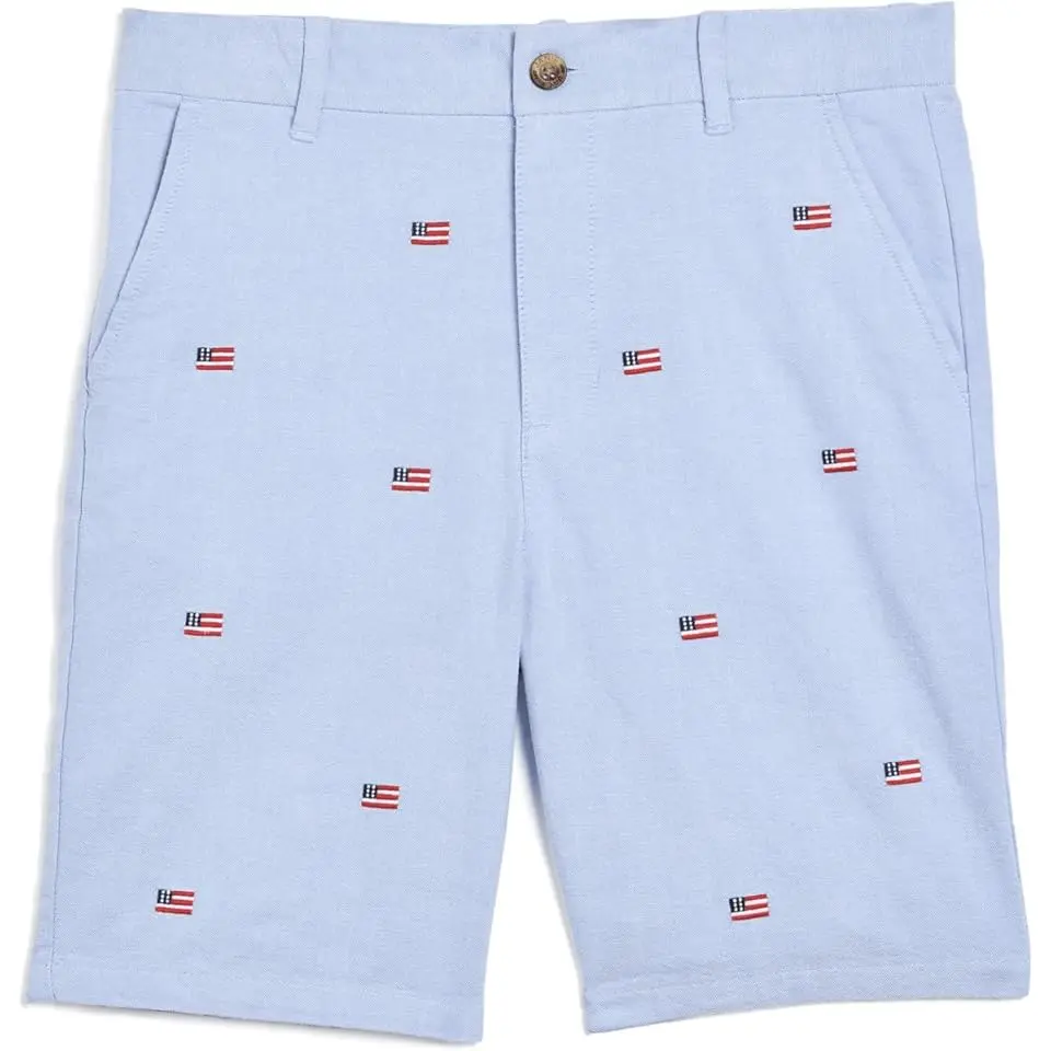 Embroidered Flag Shorts (Infant/Toddler/Little Kid/Big Kid)