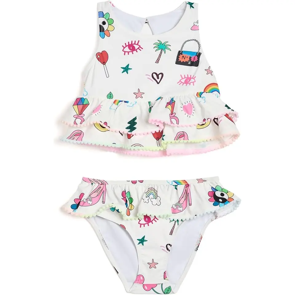 Happy Doodle Bikini (Toddler/Little Kid/Big Kid)