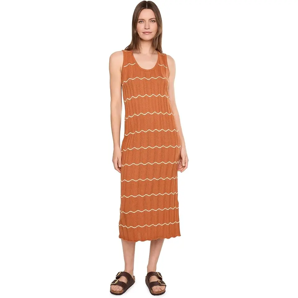Yuna Scallop Knit Dress