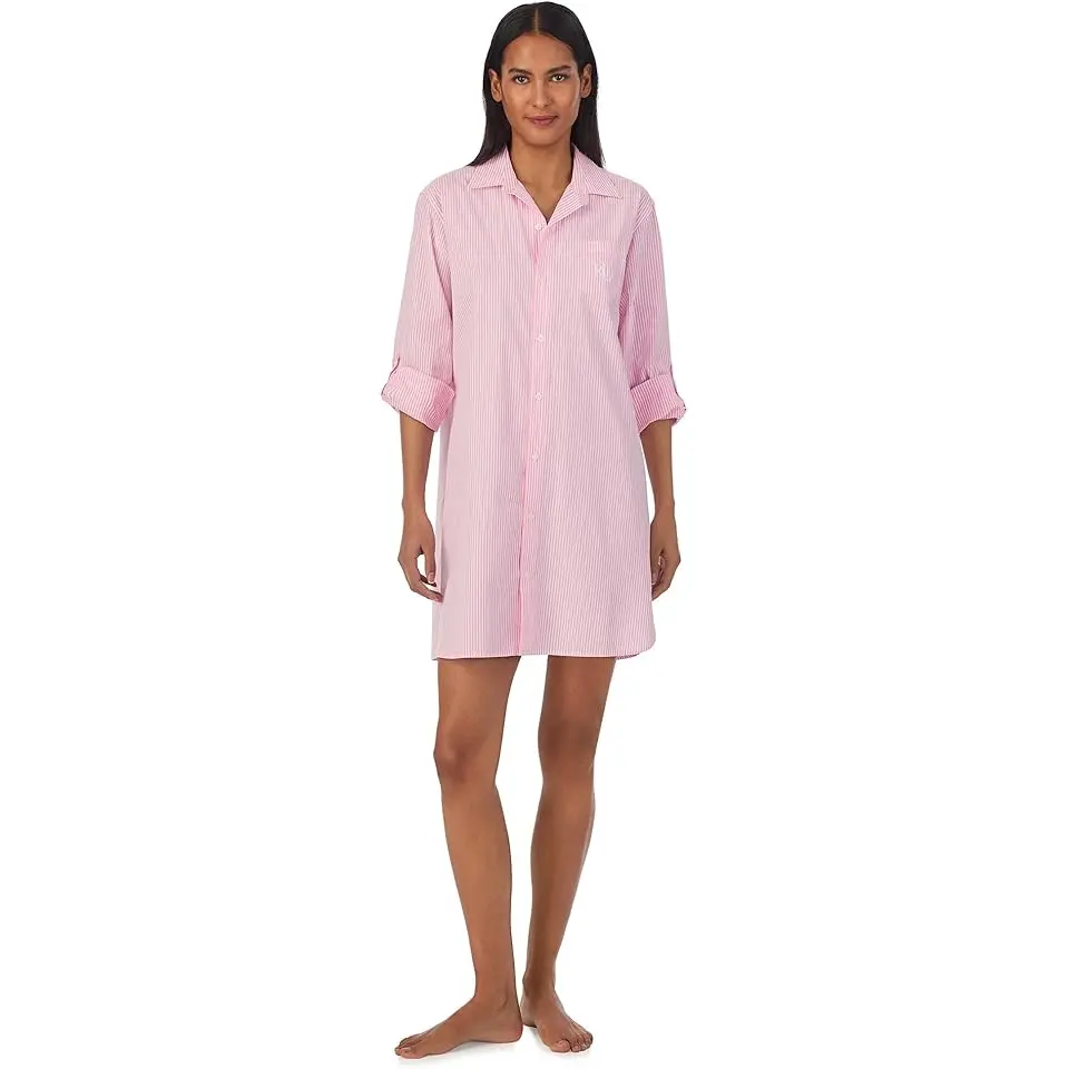 Long Sleeve Roll Tab His Shirt Sleepshirt