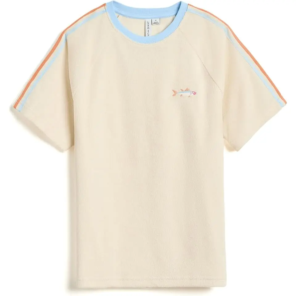 Terry Shoulder Stripe Shirt (Toddler/Little Kid/Big Kid)