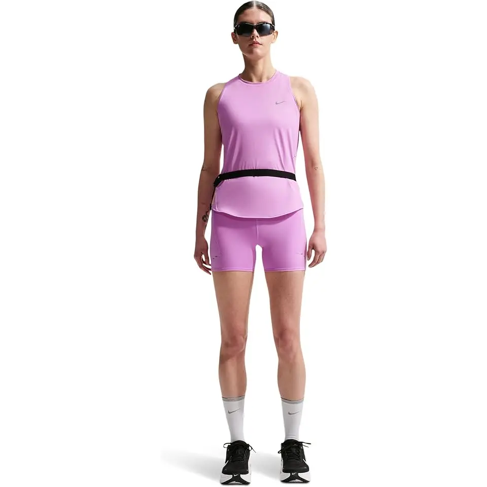 4" Swift High-Waisted Tight Running Shorts with Pockets