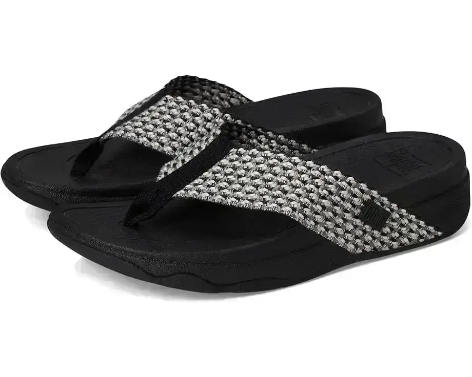 Women's FitFlop Surfa Multi-Tone Webbing Toe-Post Sandals