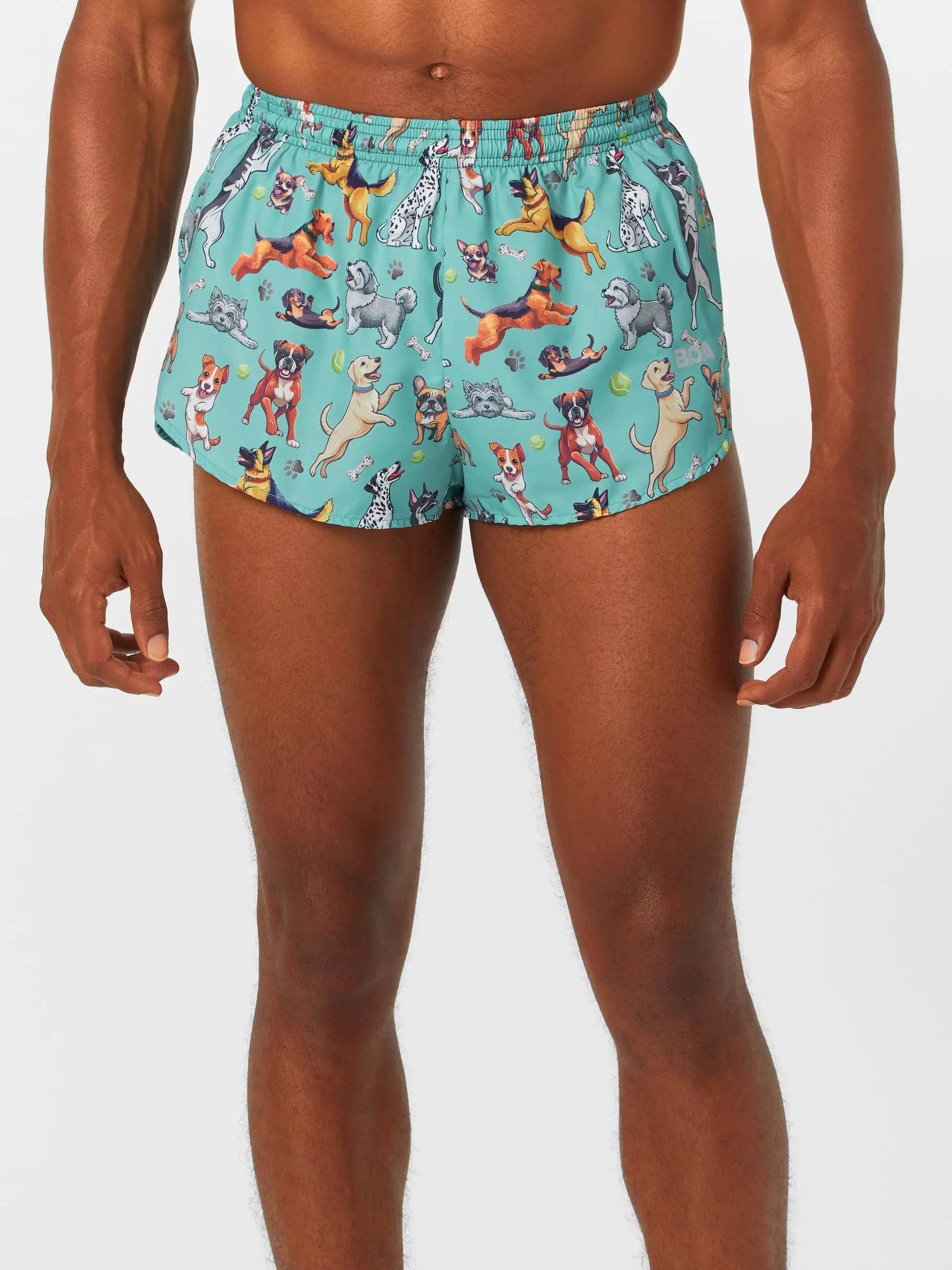 BOA Men's 1" Elite Split Short Bestie