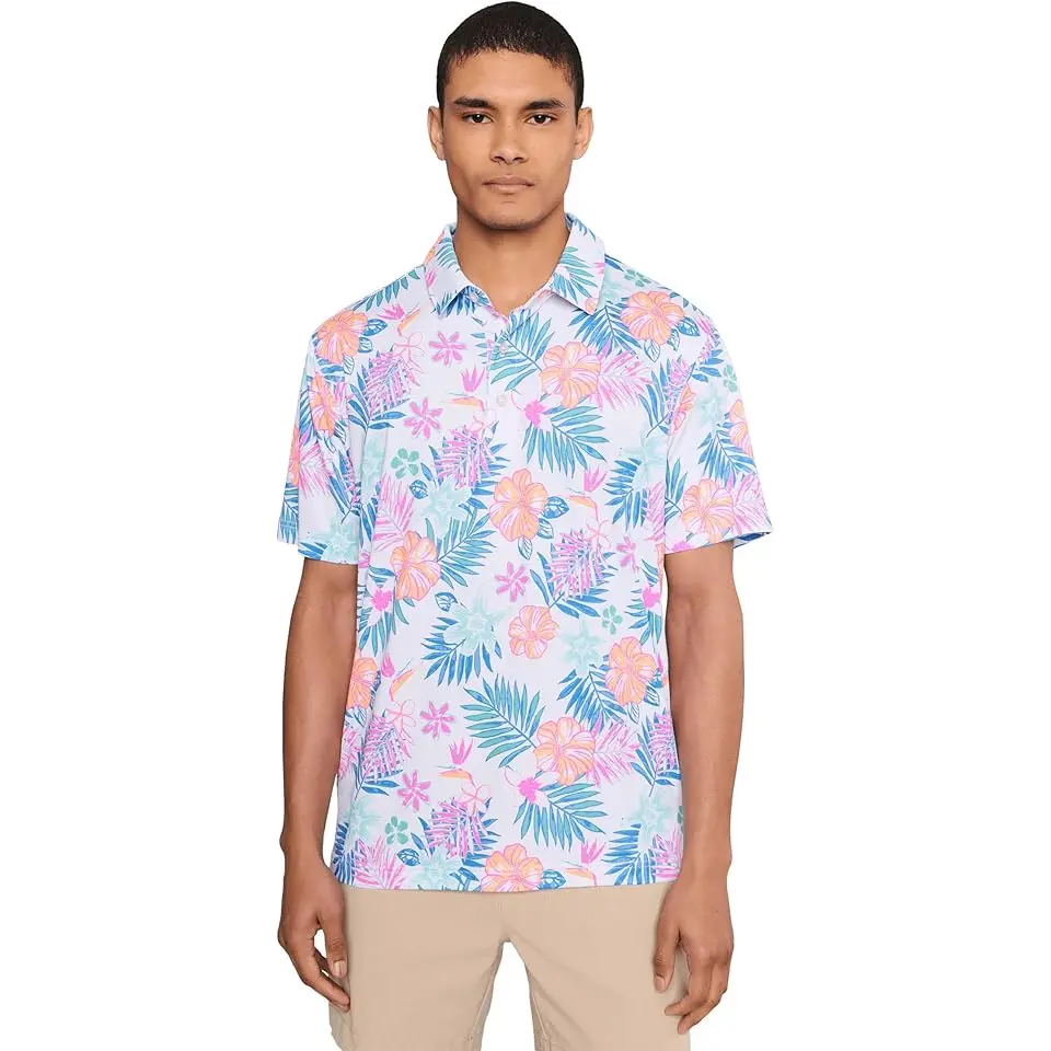 Chubbies The Tropic Like Its Hot (performance Polo)
