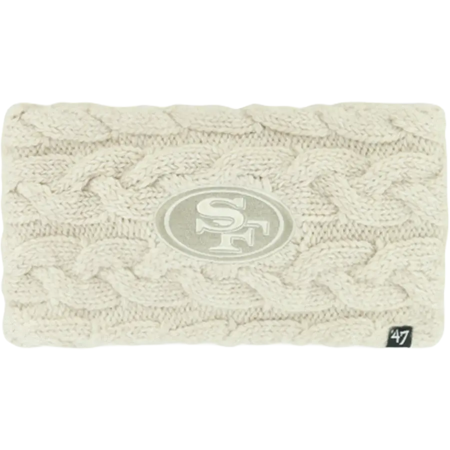 Women's 49ers Latte 47 Headband