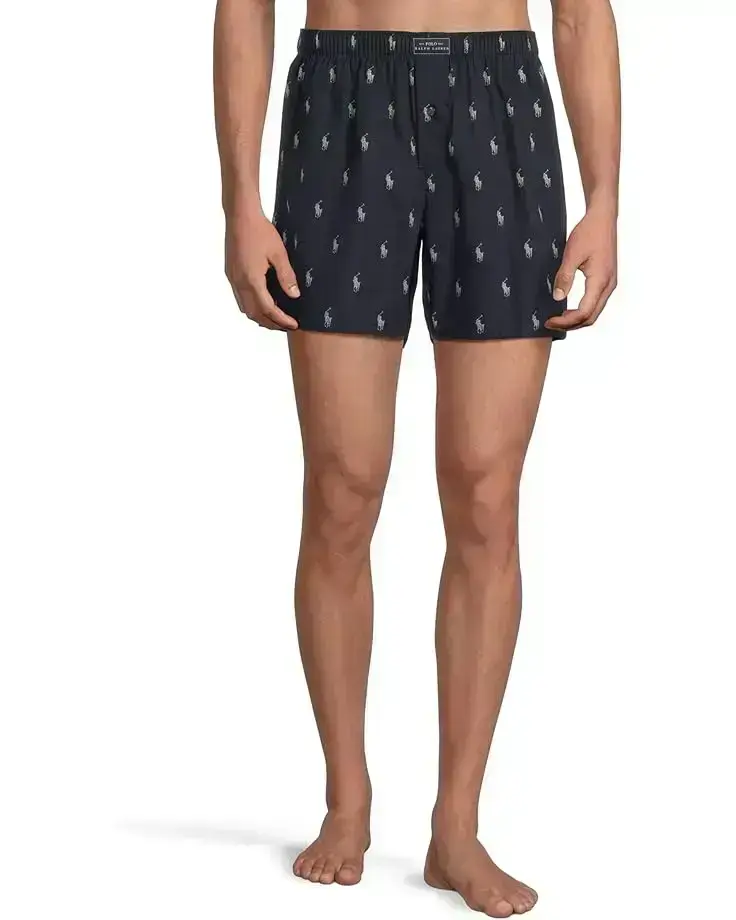 Men's Polo Ralph Lauren All Over Pony Player Woven Boxer