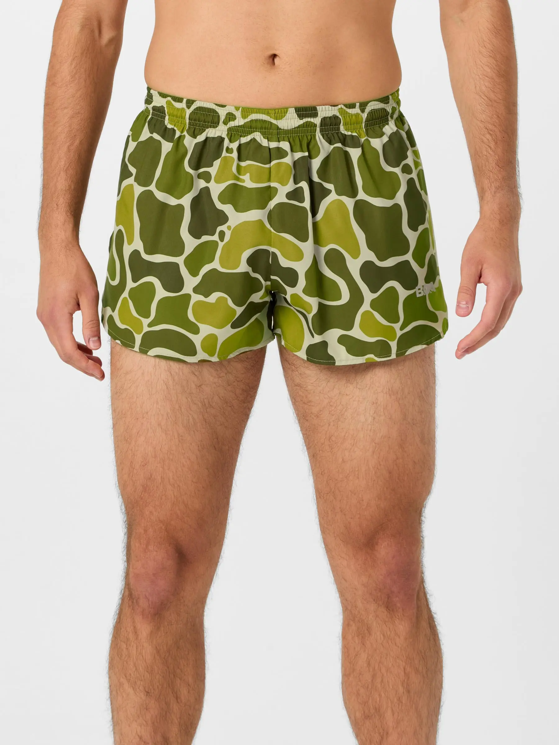 BOA Men's 3" Half Split Short Urban Camo Khaki