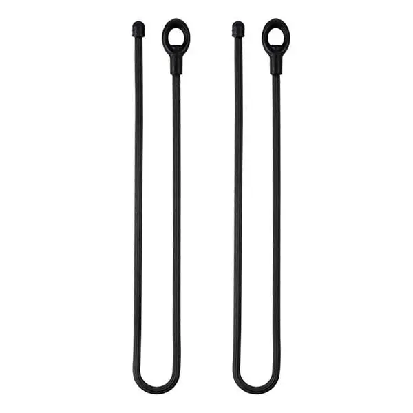 Gear Tie Loop, Black - 24" (2 Pack)