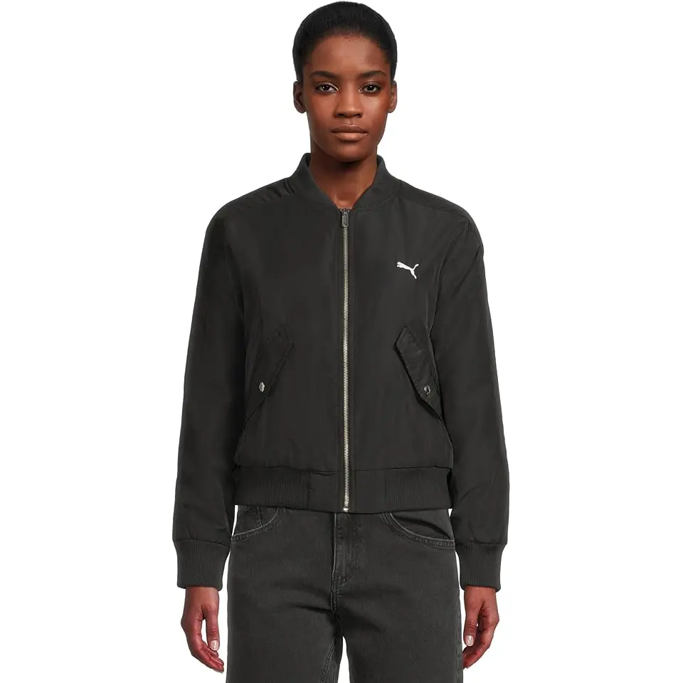 T7 Satin Bomber Jacket
