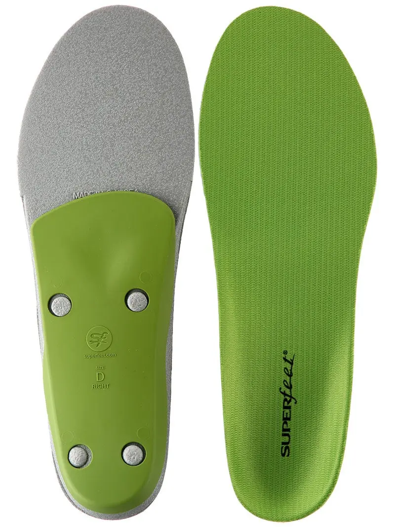 Superfeet All-Purpose Support High Arch (Green) Insoles