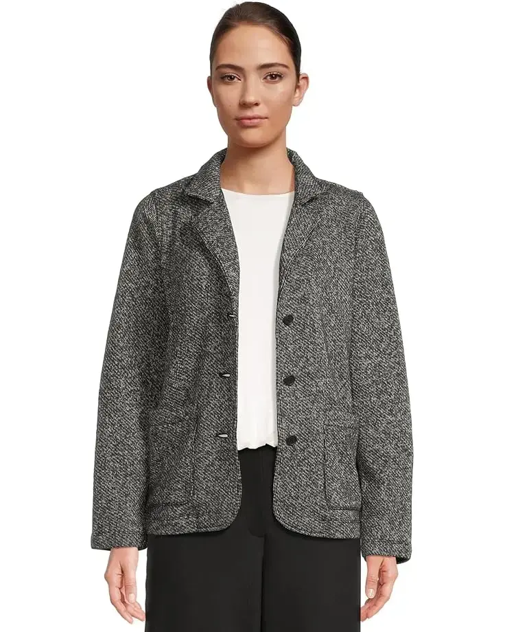 Women's Eileen Fisher Stand Collar Jacket