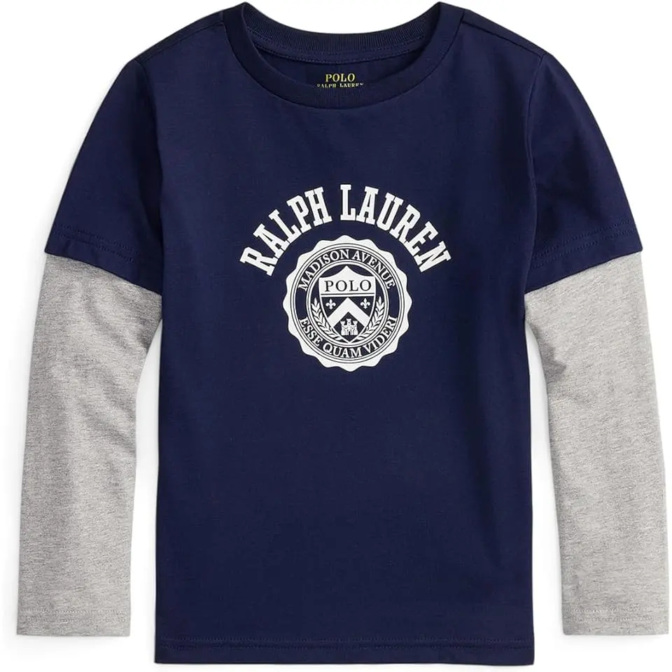 Logo Cotton Layered-Effect Tee (Toddler/Little Kid)