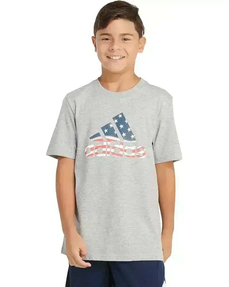 SS USA Hthr Tee 24(Toddler/Little Kid/Big Kid)