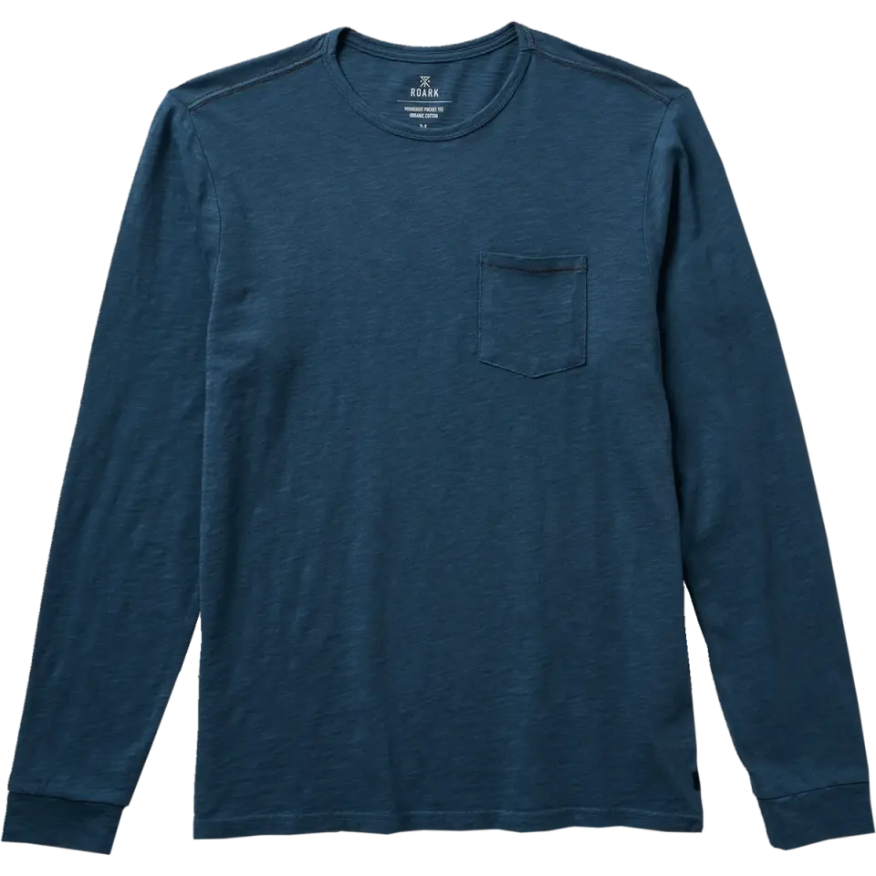 Men's Well Worn Midweight Organic Long Sleeve Tee