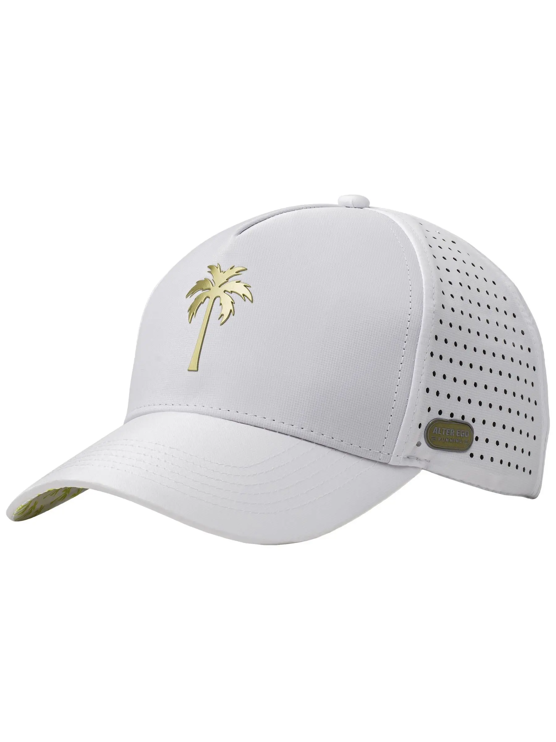 Alter Ego Coaster Splash Hat Royal + Volt Palm White
