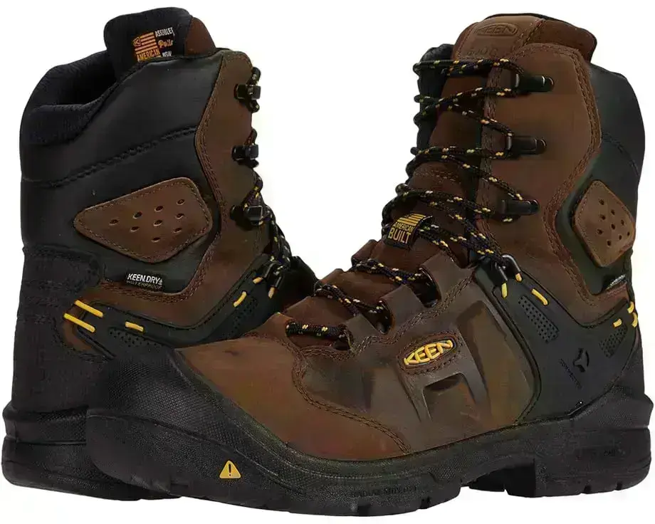 Men's KEEN Utility Dover 8" Insulated Waterproof Boot (Carbon-fiber Toe)
