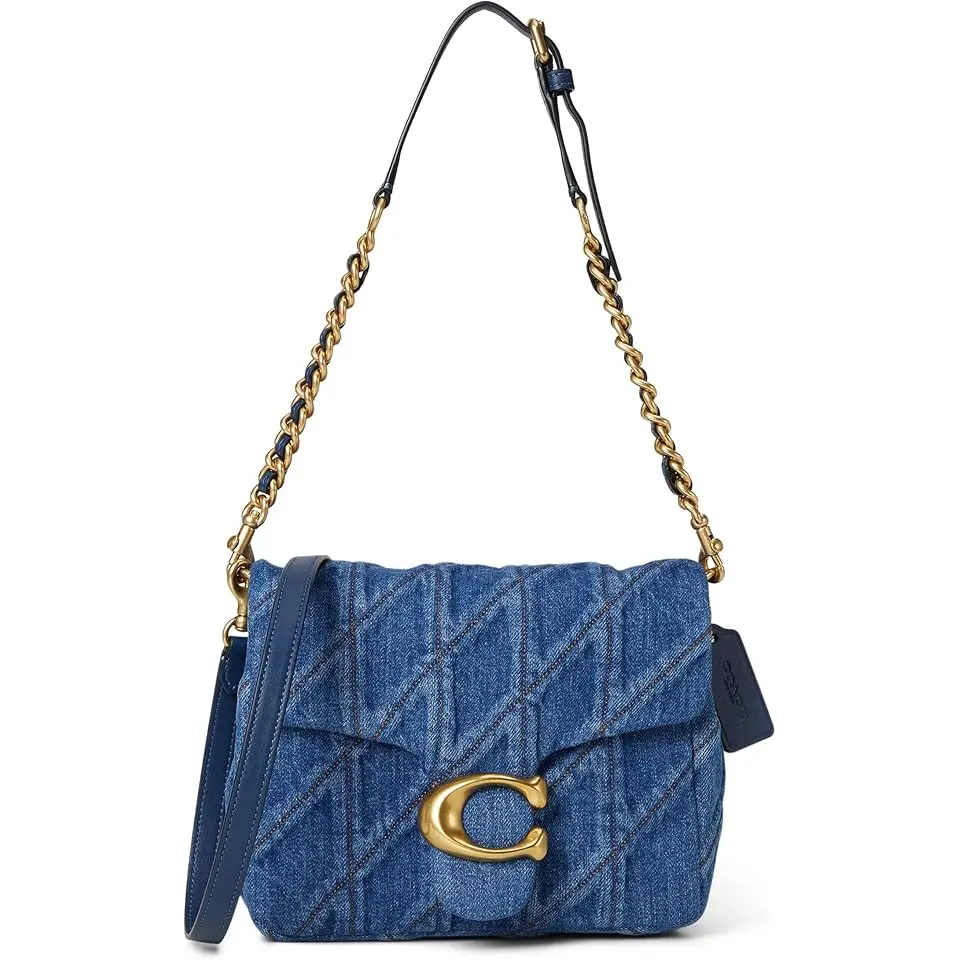 Times Square Tabby Shoulder Bag with Quilting