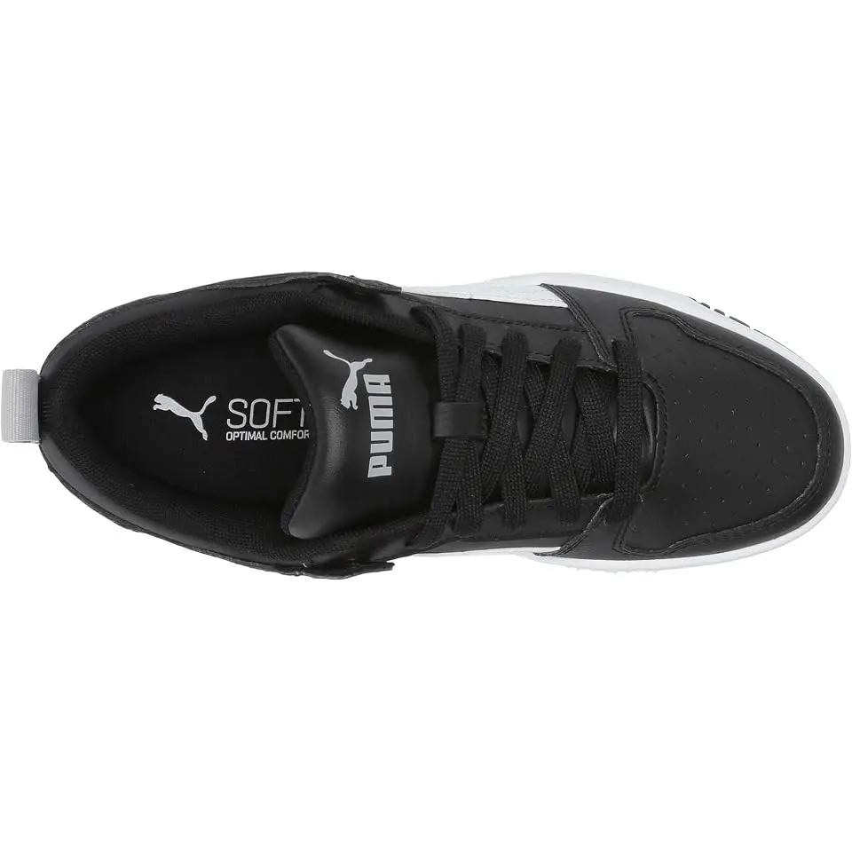 Puma Kids Rebound Layup Lo Synthetic Leather Sneakers (Big Kid)