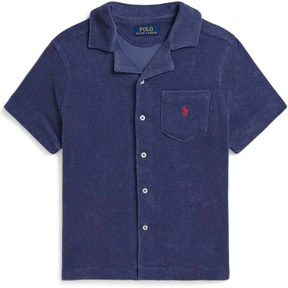 Terry Camp Shirt (Big Kid)